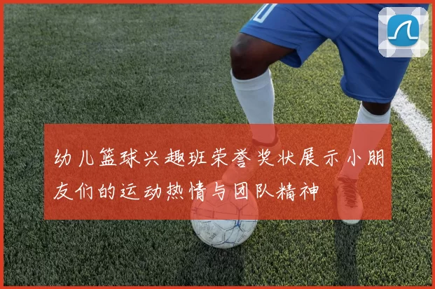 幼儿篮球兴趣班荣誉奖状展示小朋友们的运动热情与团队精神